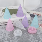 Многоразовая менструальная чаша для женщин, женская гигиеническая чаша из медицинского силикона 100%, Женская менструальная чаша