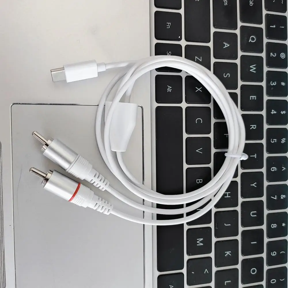 1 м 3 фута USB Type C до 2 RCA Jack адаптер кабель для усилителя динамика|Кабели VGA| |