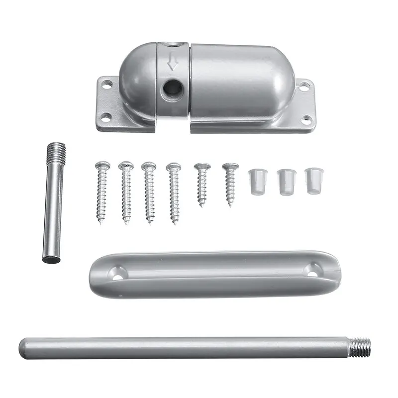 

White Gray Automatic Door Closer Adjustable Surface Mounted Door/Gate Closer Fire Rated Door Stopper Door Hardware