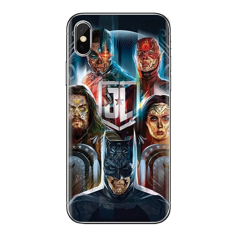 Transparent Soft Cases Covers DC Comics Justice Leagu For Samsung Galaxy J1 J2 J3 J4 J5 J6 J7 J8 Plus 2018 Prime 2015 2016 2017 |