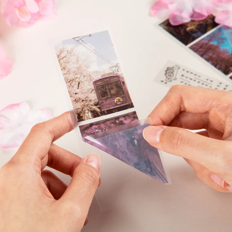 Винтажная японская вишневая расцветка наклейка для фотографий животных