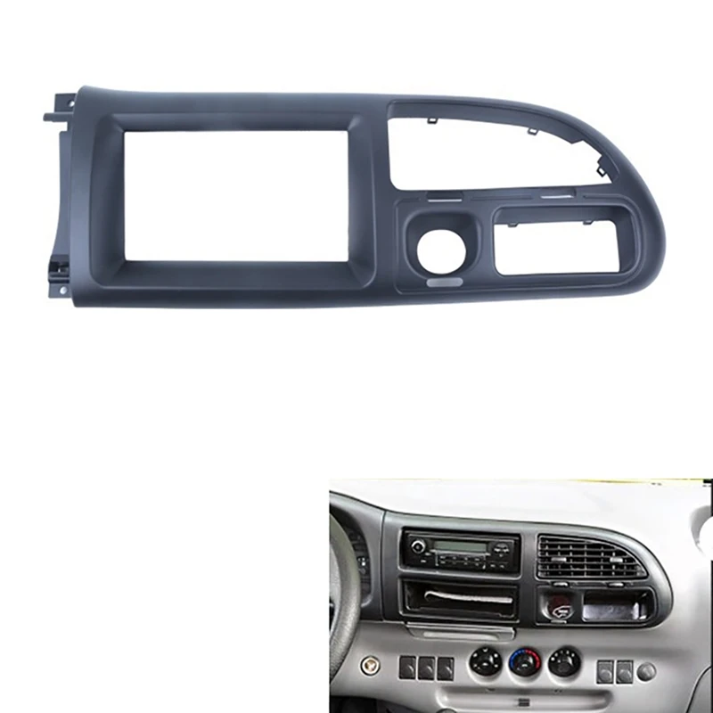 2Din Car CD Radio Stereo Fascia Panel Frame DVD Frame Panel Adaptor Fitting Kit for Ford Transit 2006-2013