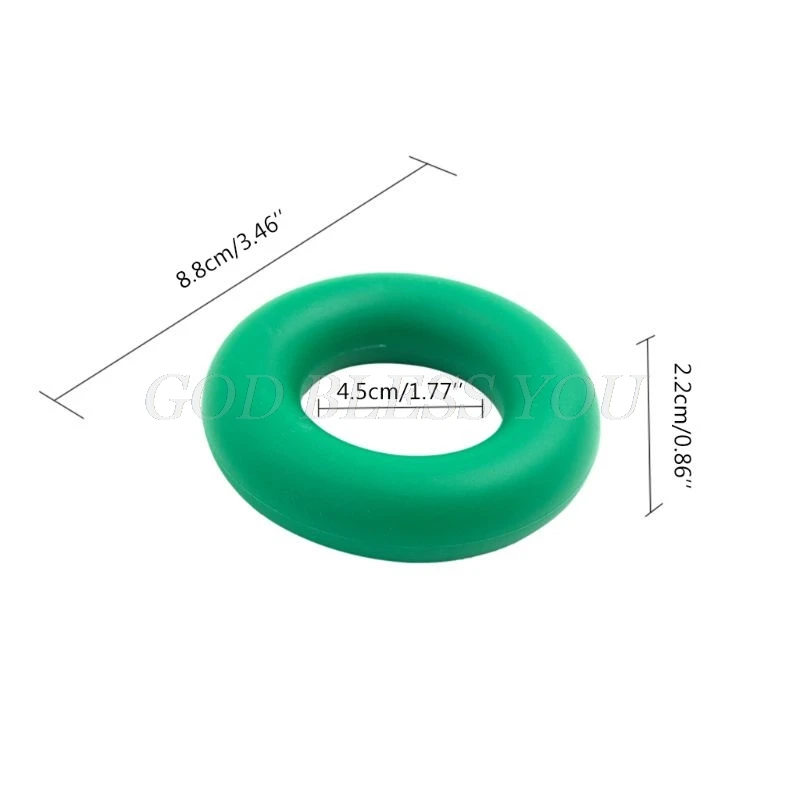 

Hand Grip Strengthener Ring Forearm Wrist Finger Exerciser Carpal Expander Drop Shipping