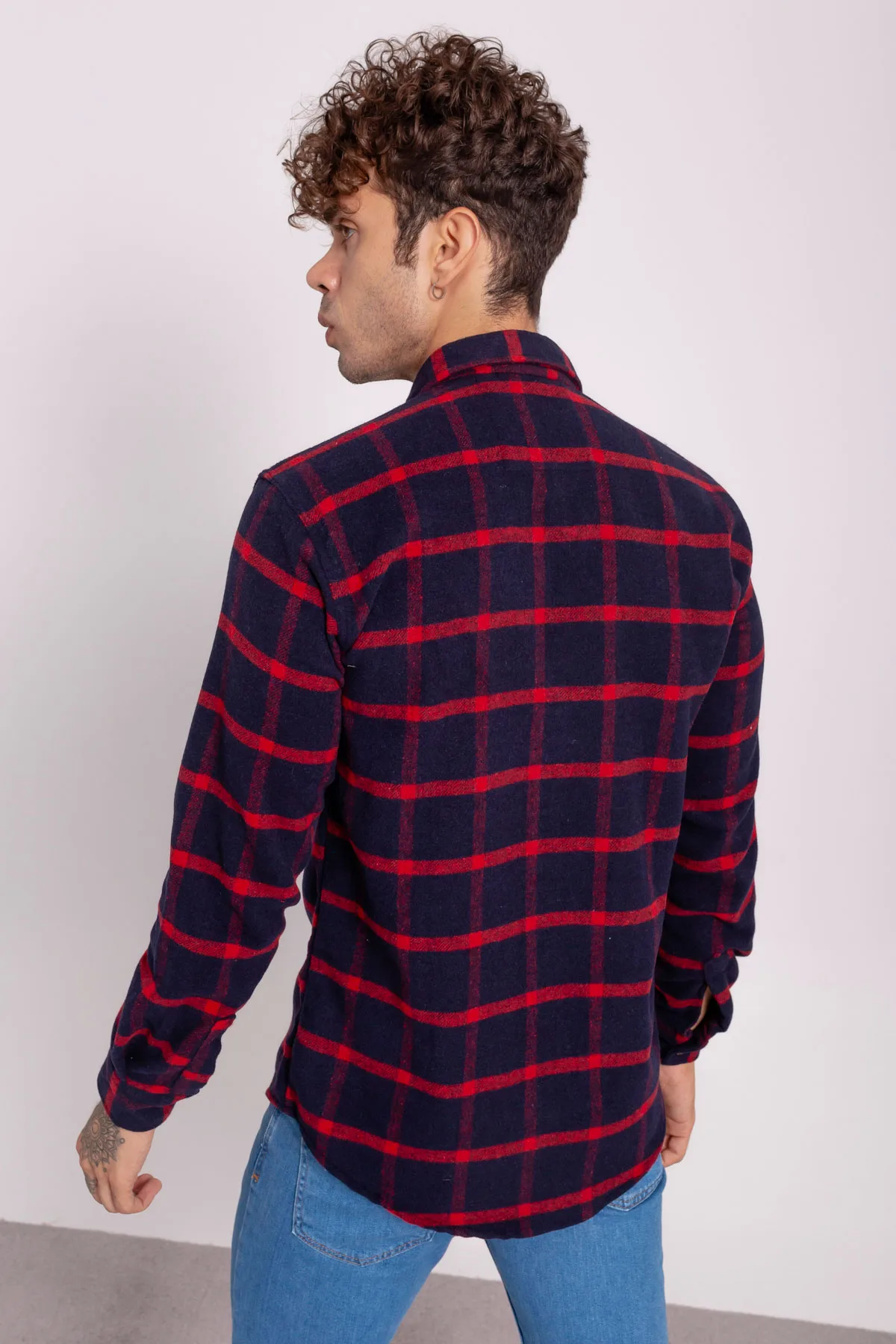 

Men's Lumberjack Shirt Cotton Casual Modern Sweatproof Protective Latest Fashion Quality Button-down Four Seasons Trendy Shirts