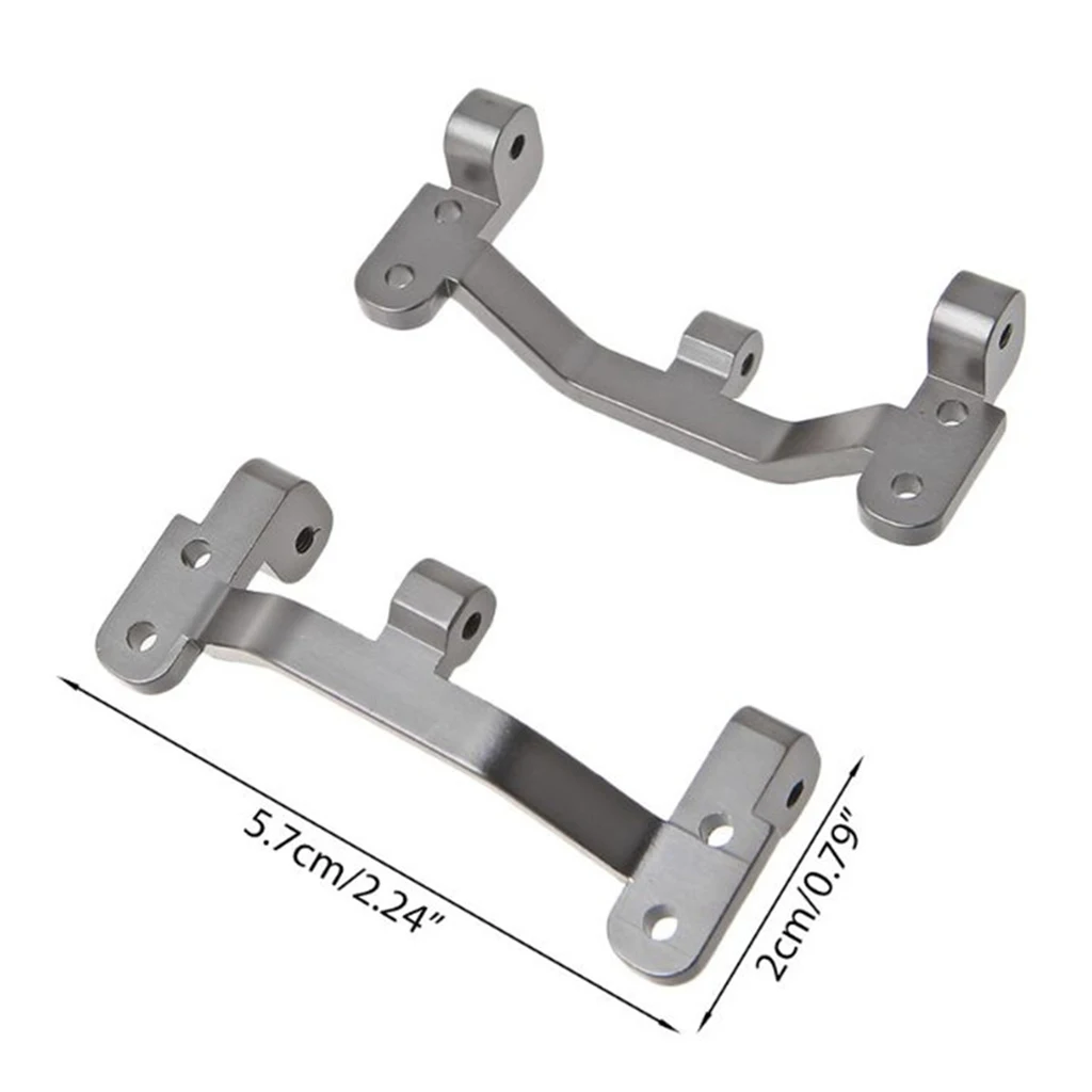

2pcs Alloy Pull Rod Base Seat For WPL C24 C14 C14K C24K 1/16 RC Car