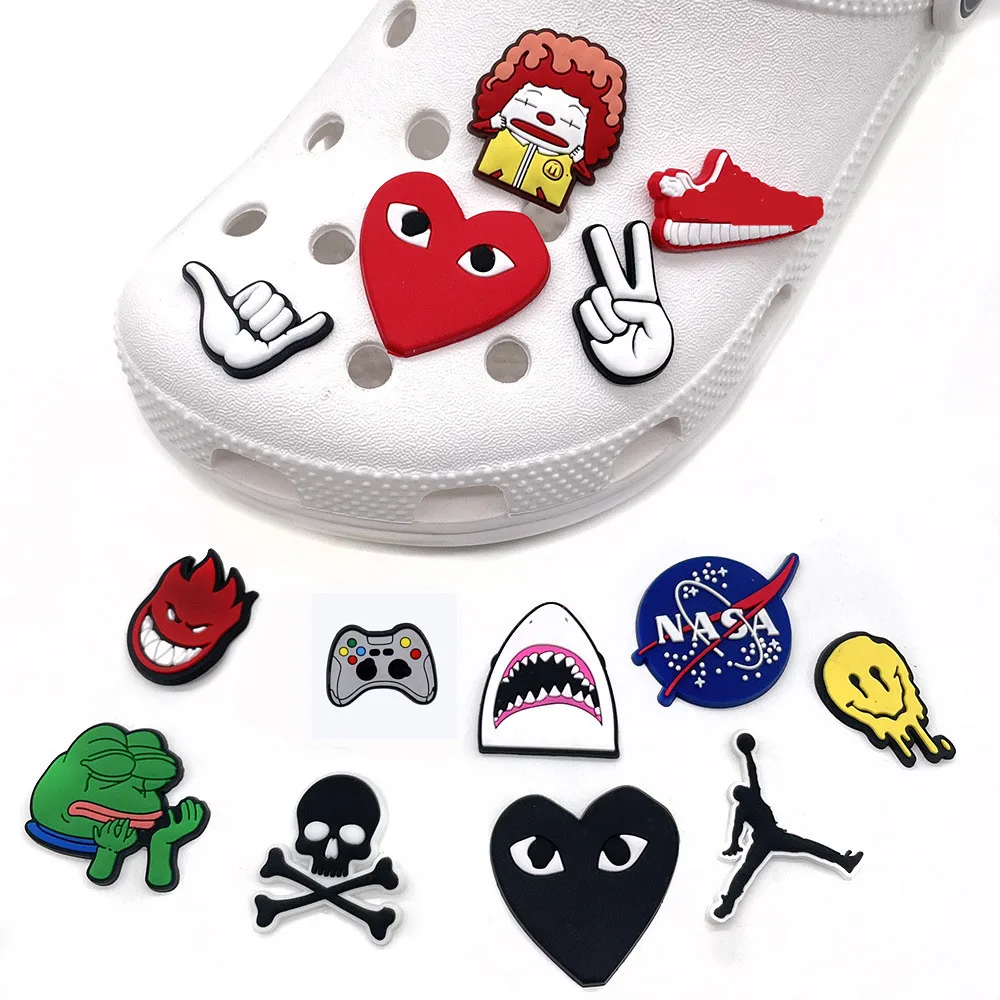 Аксессуары для обуви из ПВХ в стиле аниме 1 шт. | Обувь