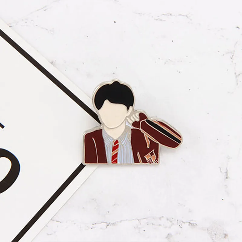 1 Pcs Kpop Bangtan Boys Badge New Album Jin Pin Brooch Accessories Jewelry For Clothes Backpack Decoration Fans Collection | Украшения и