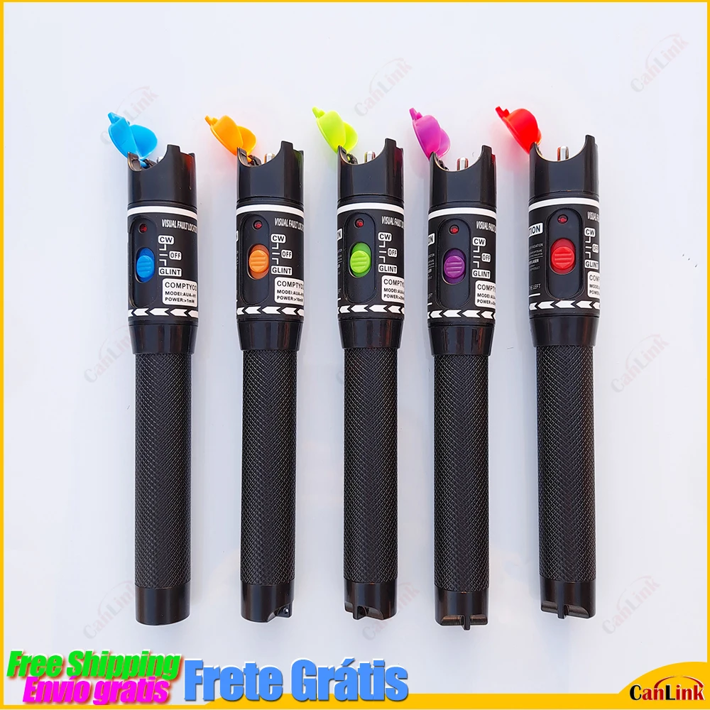 

Pen Type Red Light Source 30MW/20MW/10MW/5KM Visual Fault Locator Fiber Optic Cable Tester 1-5km 10km 20km 30Km Range VFL Tools