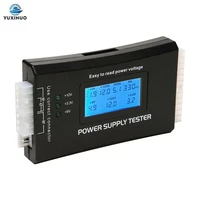 digital lcd power bank supply tester pc 2024 pin 4 psu atx btx itx sata hdd power supply tester fit 4824atx 20 pin interface