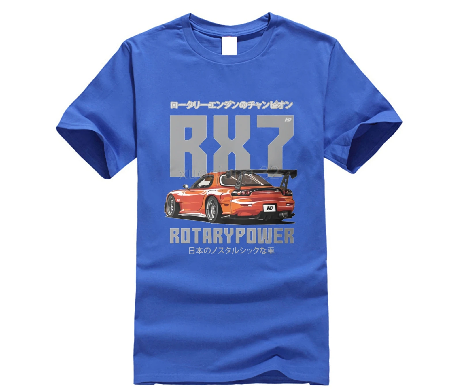 Модная крутая Мужская футболка забавная Mazda RX7 индивидуальная Футболка с принтом