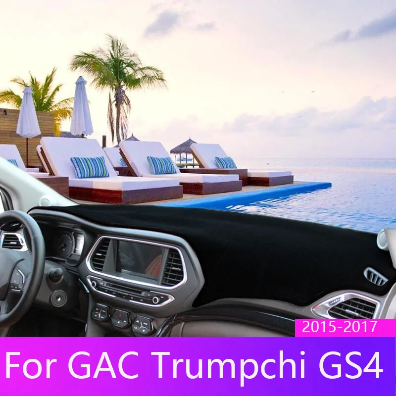 

For 2020 GAC Trumpchi GS4Car Dashboard Cover Mat Pad Dashmat Avoid Light Pad Sun Shade Instrument Panel Carpets Car Accessories