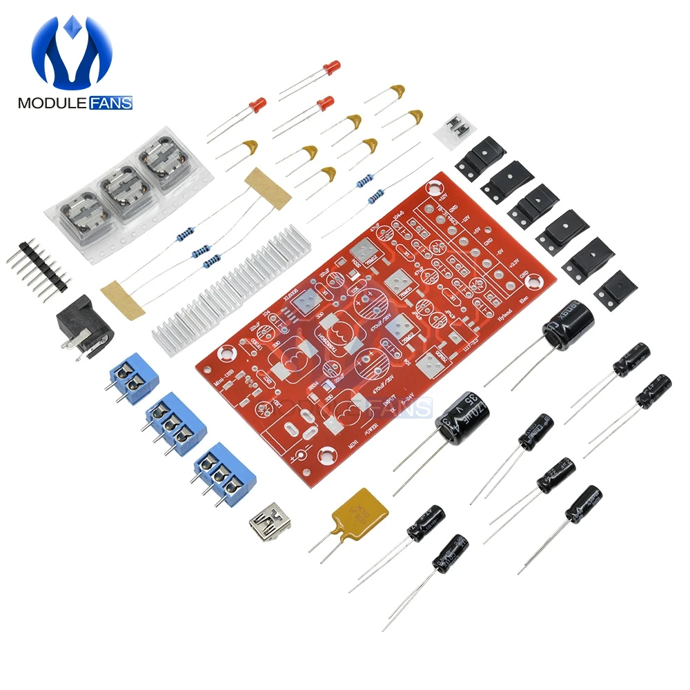 Миниатюрный USB-модуль с двойным источником питания 5-24 В постоянного тока до 3 5 12
