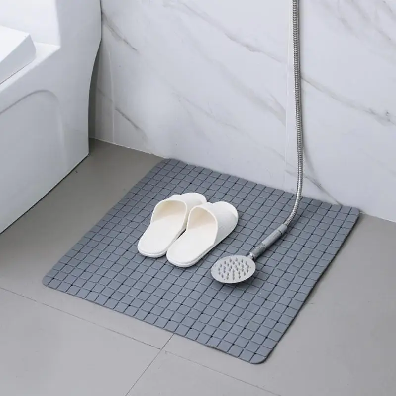

Bathroom Anti-slip Mat Shower Bathtub Toilet Door Mat Waterproof Foot Mat Household Bathroom Products Floor Mat Anti-skid Board