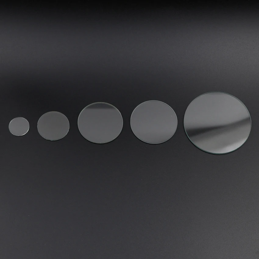 Круглые линзы из закаленного стекла для светодиодной вспышки высокой мощности 15