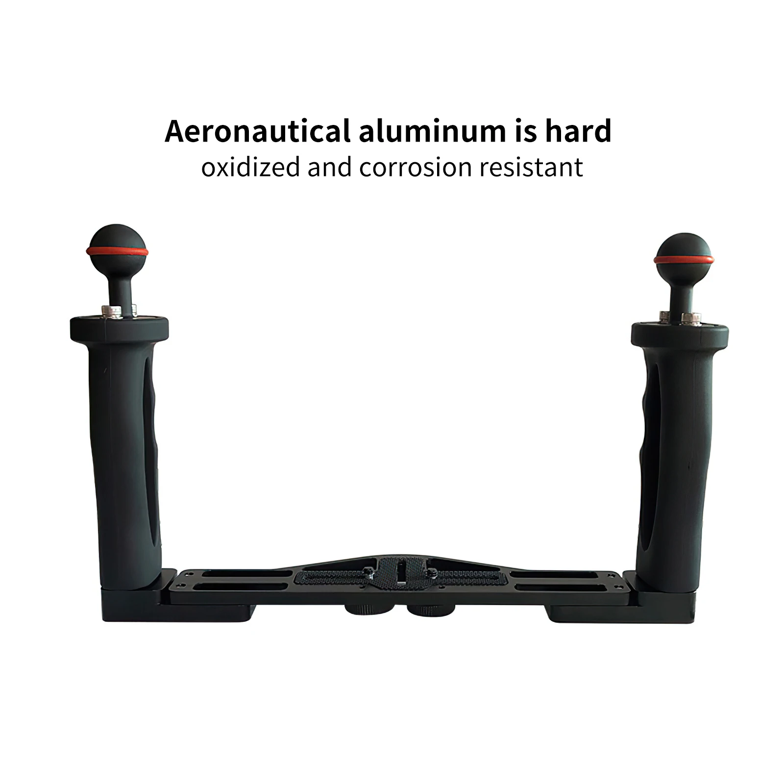 

Diving Underwater Aluminum Selfie Monopod Mount Double-Arm Tray Handheld Action Camera Holder Shutter Trigger Mount Kit