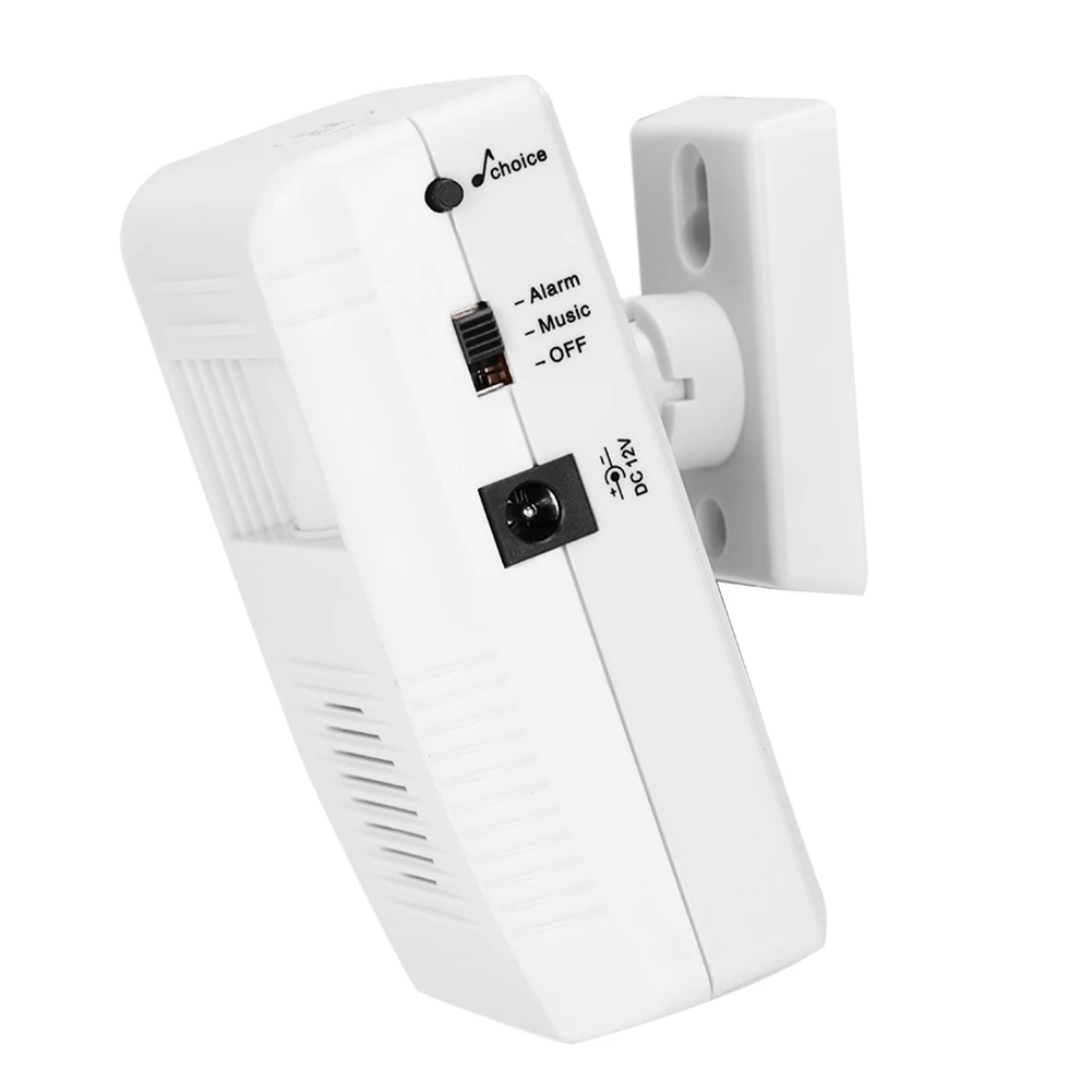 

Human Body Induction Infrared Sensor Alarm Door Entry Welcome Greeting Doorbell Motion Detector Strong Sensitivity