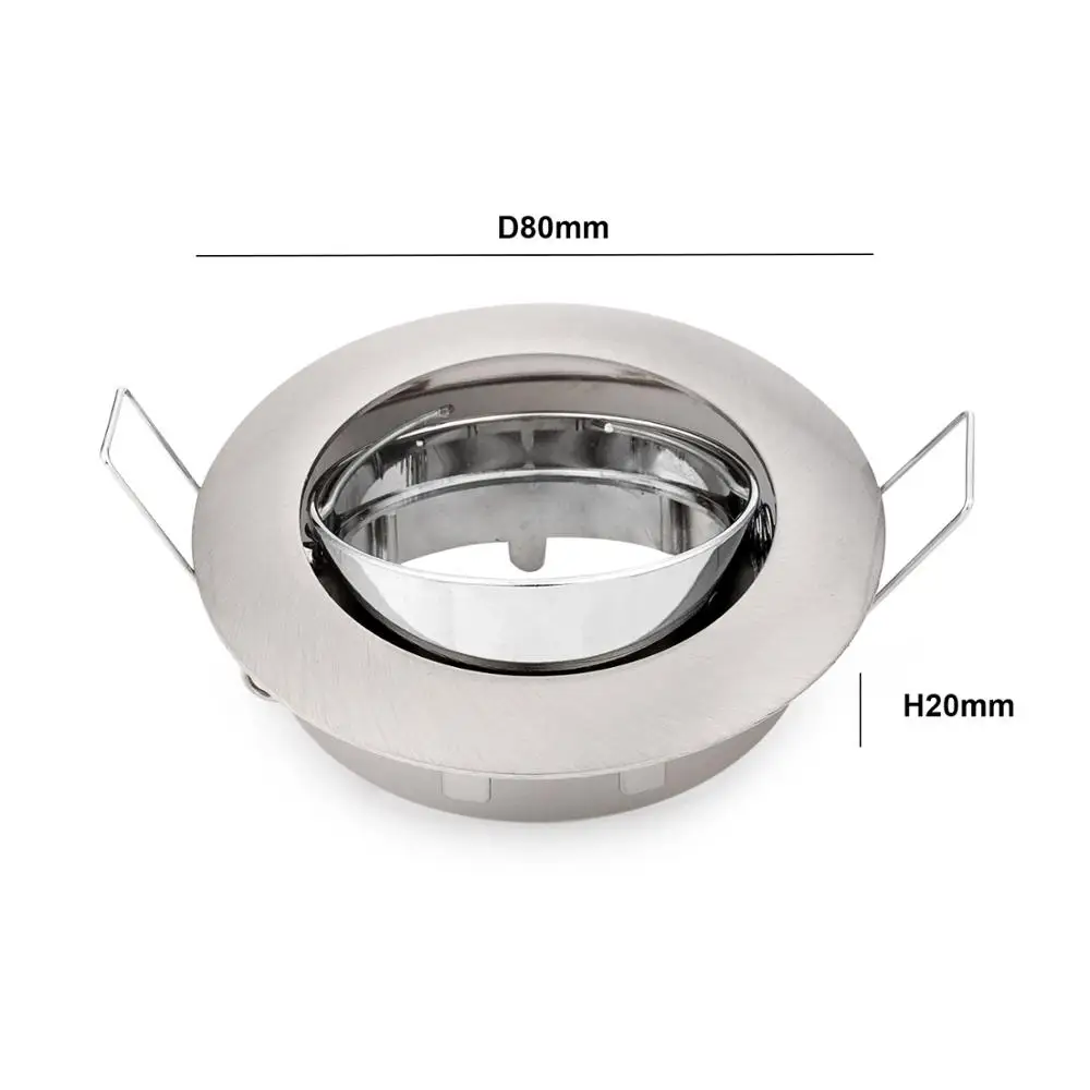 Бесплатная доставка 2 шт отверстие 70 мм фурнитура из цинкового сплава Gu10 точечная