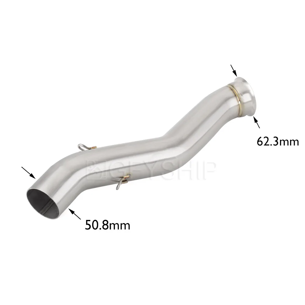 For KTM 890 Adventure / R 2021 890 Adventure R Rally 21 890 ADV Escape Slip-on Motorcycle Exhaust Muffler Mid Link Pipe