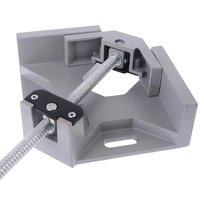 

Single Handle 90 Degrees Right Angle Clamp Two Axis Alluminum Alloy Carpentry Woodworking Welding Clamps