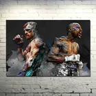 Conor McGregor вдохновляющий боксерский Холст плакат картина обои искусство для украшения гостиной