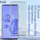 Изогнутое закаленное стекло imak 3D для Google Pixel 6 Pro, Защитная пленка для экрана, олеофобный полный клей