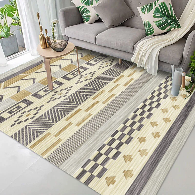 vintage bohemian carpets rug for bedroom living room persian non slip large area rugs kichen floor mats soft modern parlor mat free global shipping