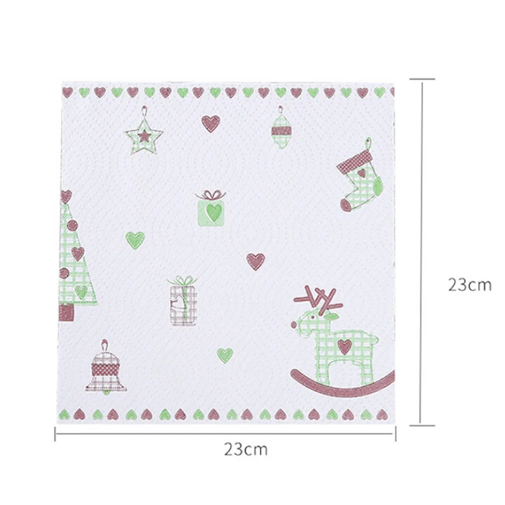 1 рулон рождественского масла адсорбции бумажной ткани одноразовые чистящие