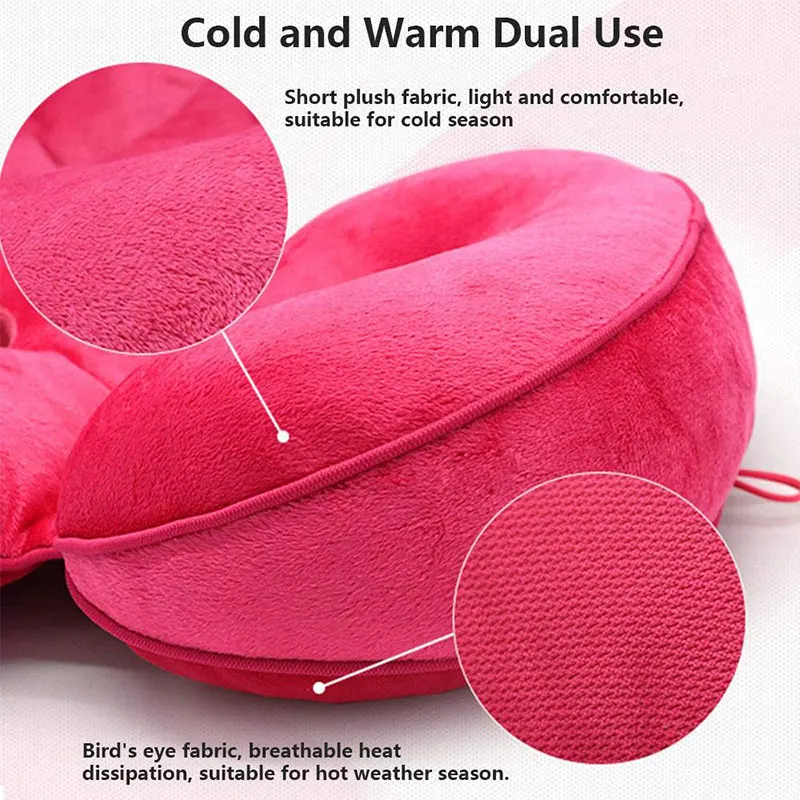 Многофункциональная плюшевая подушка для осанки Корректор с эффектом памяти