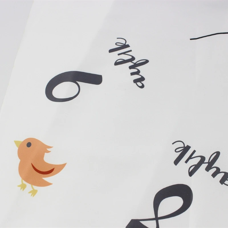 

Baby Monthly Record Growth Milestone Blanket Newborn Photography Swaddle Wrap 54DF