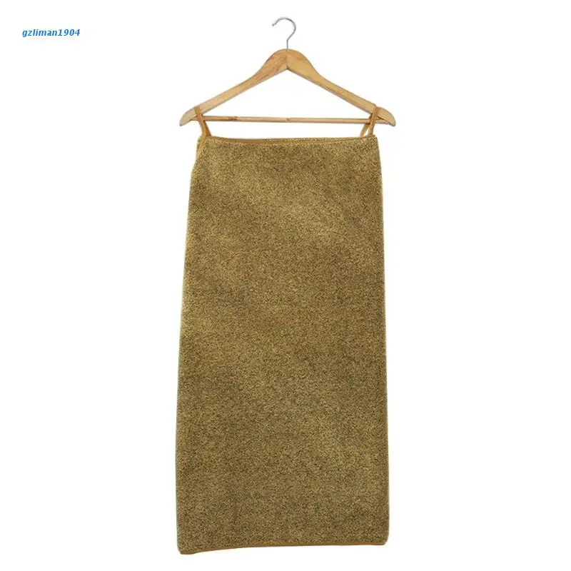 P15D Women Sexy Wearable Bath Wrap Towel Coral Velvet Bathrobe Shower Beach Blanket | Дом и сад