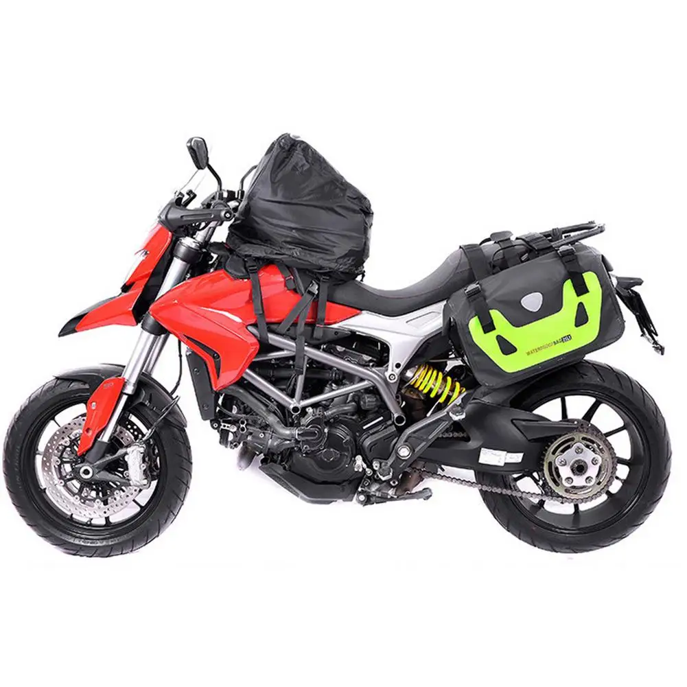 Мотоциклетные водонепроницаемые боковые сумки сумка 50 л для бака мотоциклетная