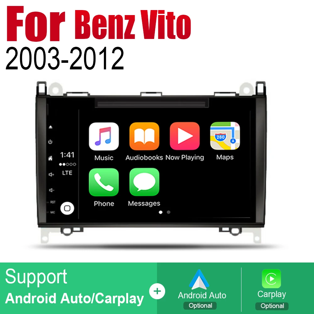 Для Mercedes Benz Vito 2003 ~ 2012 NTG Android автомобильный DVD GPS навигатор плеер навигация