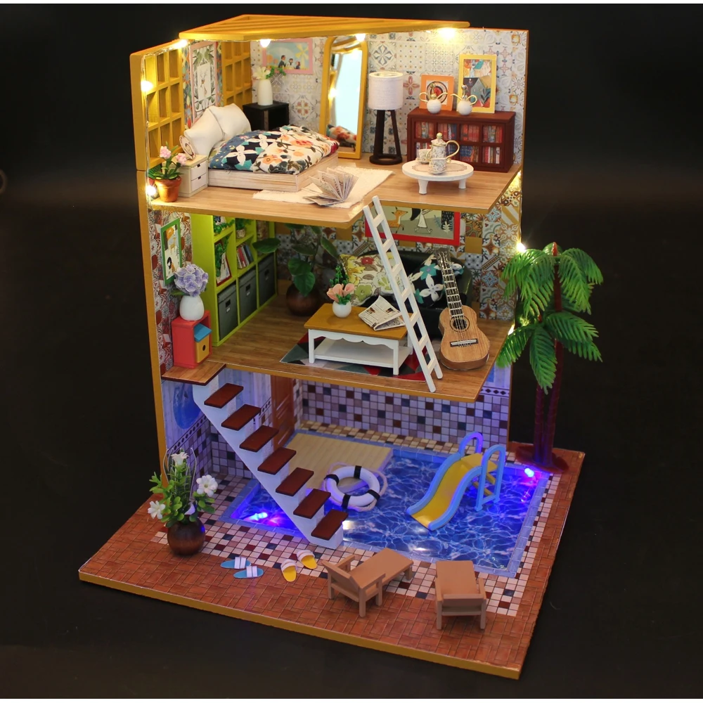Румбокс Hobby Day / Diy House "Таунхаус" M029 |