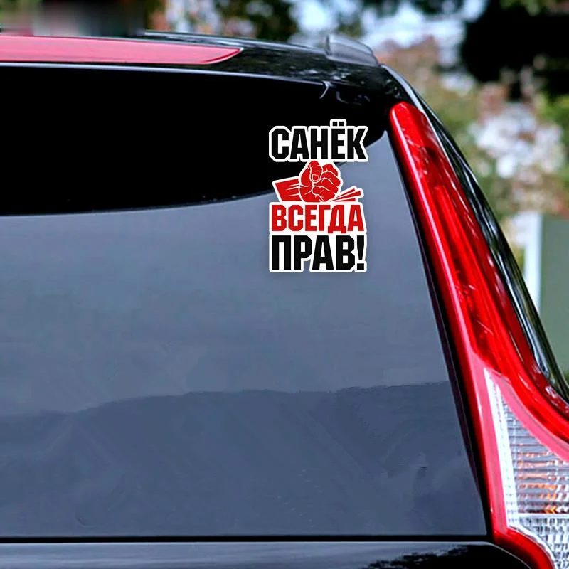 

17 X11cm Roberto Is Always Right! Car Stickers Auto Decals PVC