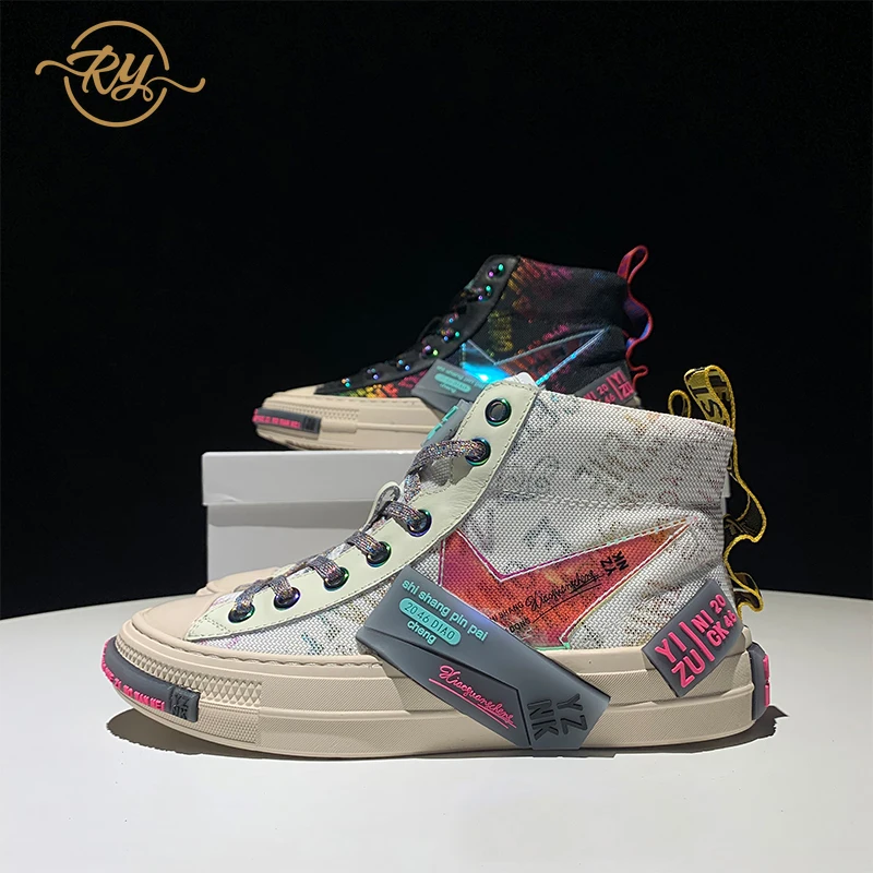 RY RELAA женские кроссовки 2018 модная Натуральная кожа роскошная дизайнерская обувь