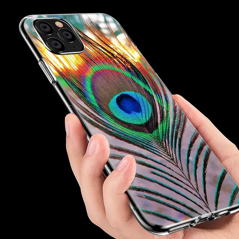 Горячий красивый силиконовый прозрачный чехол для Apple iPhone 11 Pro XS Max X XR 6 6s 7 8 Plus 5 5s SE |
