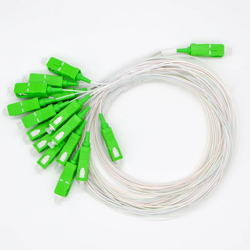 Новый оптоволоконный коннектор 0 9 мм одномодовый SC/APC 1:16 PLC блокирующий оптовый