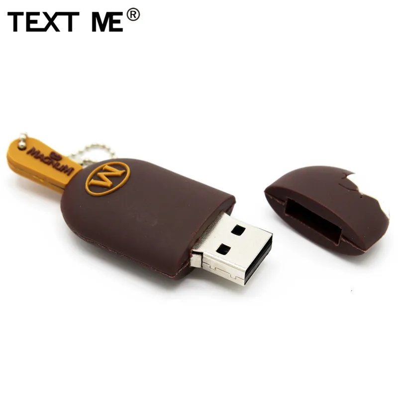 Напиши мне 64 Гб usb2.0 прохладное лето каждый деньмини Мороженое карту флэш памяти с