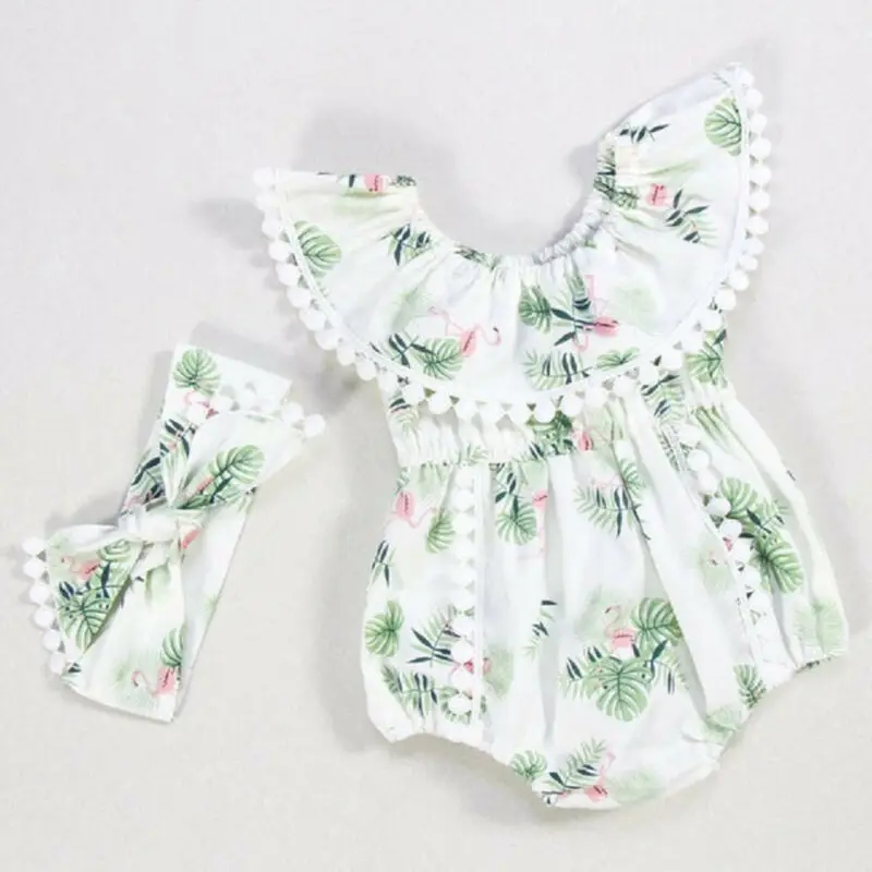 2 шт. детский летний комбинезон с оборками|Ромперы| |