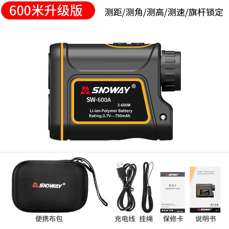 Открытый дальномер телескоп высокой точности Ручной лазерный электронный