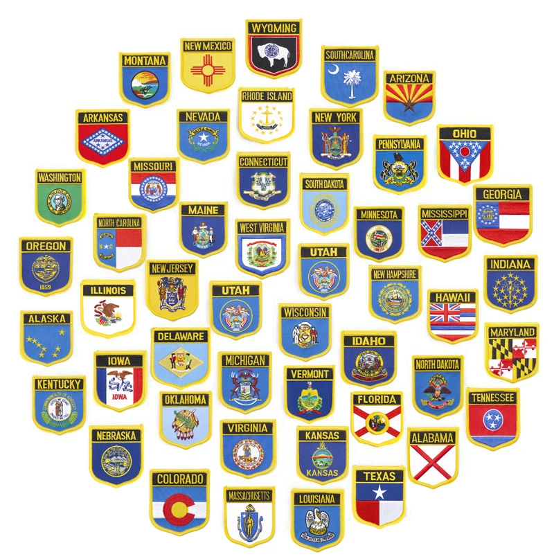 США аппликация для пришивания с помощью утюга нашивка национальная армейская