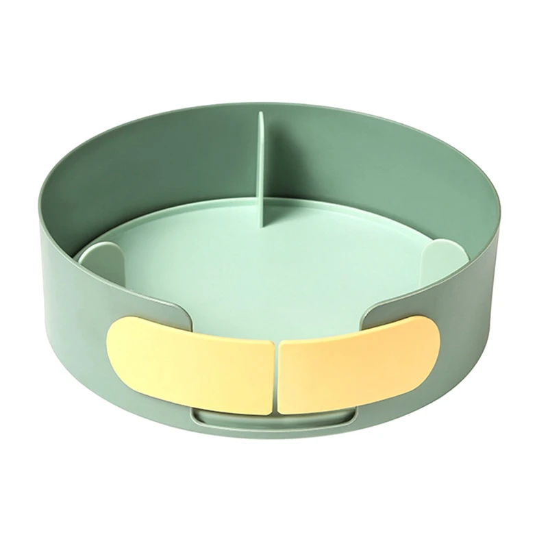 

Lazy Susan Turntable,360 Rotating Cabinet Organizer for Pantry, Plastic Spice Rack Organizer for Cabinet