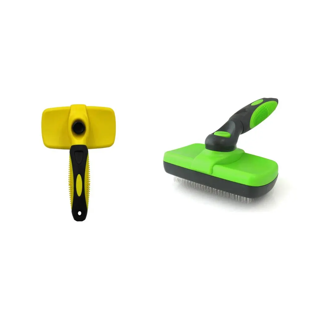 ПЭТ собачья из нержавеющей стали иглы гребень Нескользящие Домашние животные