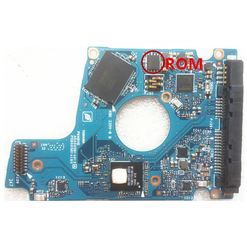 Жесткий диск PCB контроллер G3814A для Toshiba 2 5 дюймов SATA hdd восстановление данных