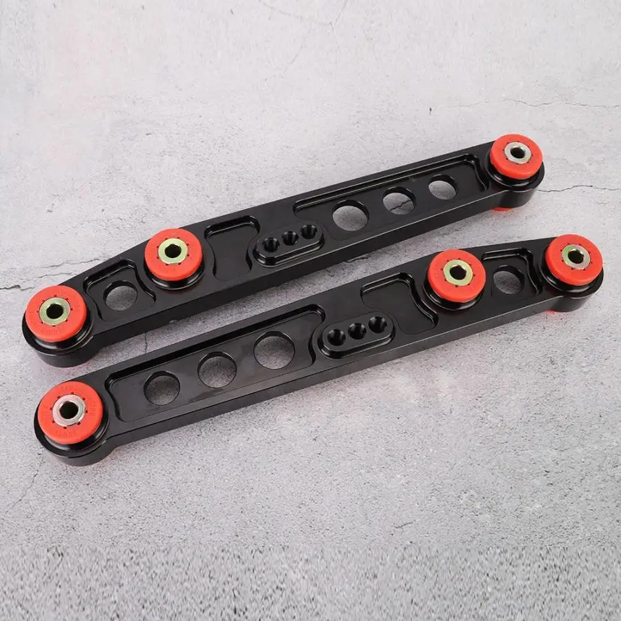 Пара черных рычагов управления нижней подвеской подходящих для Honda Civic EG 88 95