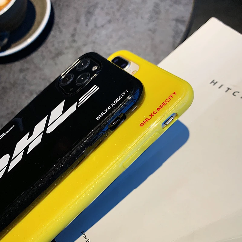 Luxury World Brand line logo Back cover protection Case For iPhone 6 6s 7 8 Plus 11 Pro X XS Max XR soft IMD Phone Cover |