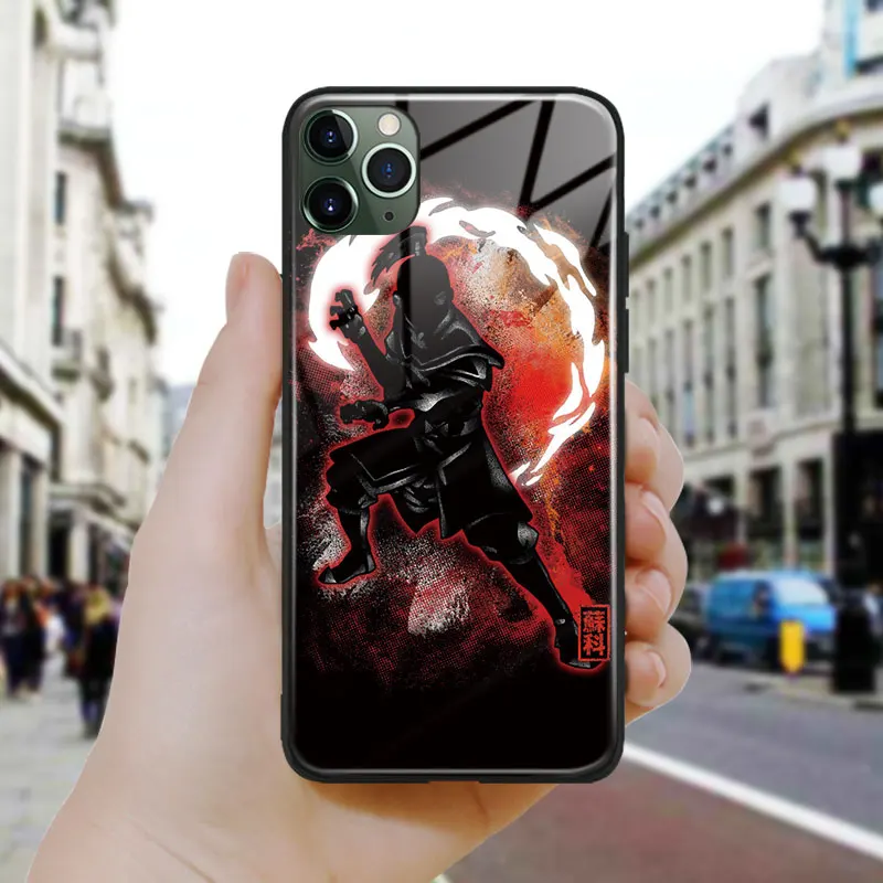Avatar The Last Airbender Zuko силиконовый чехол для телефона из закаленного стекла iPhone SE 6s 7 8