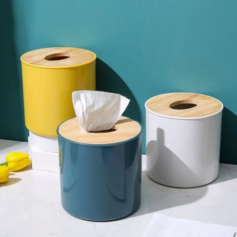 

Toilet Bathroom Tissue Rack round Container tissue box