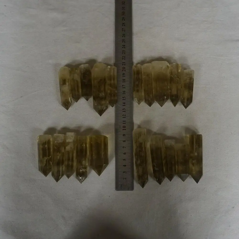 2.2LB 20 шт. природный радужный цитриновый кварцевый кристаллический пункт башни полированное исцеление Китай. Оптовая цена CDHC включена.