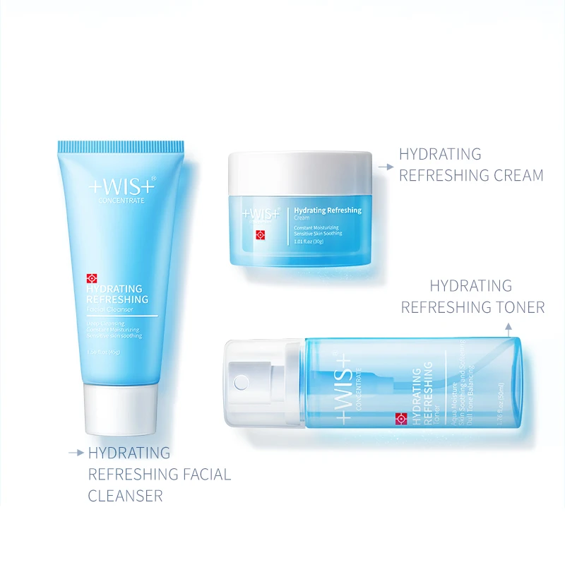 WIS набор для глубокого увлажнения и ухода за кожей увлажняющий питательный